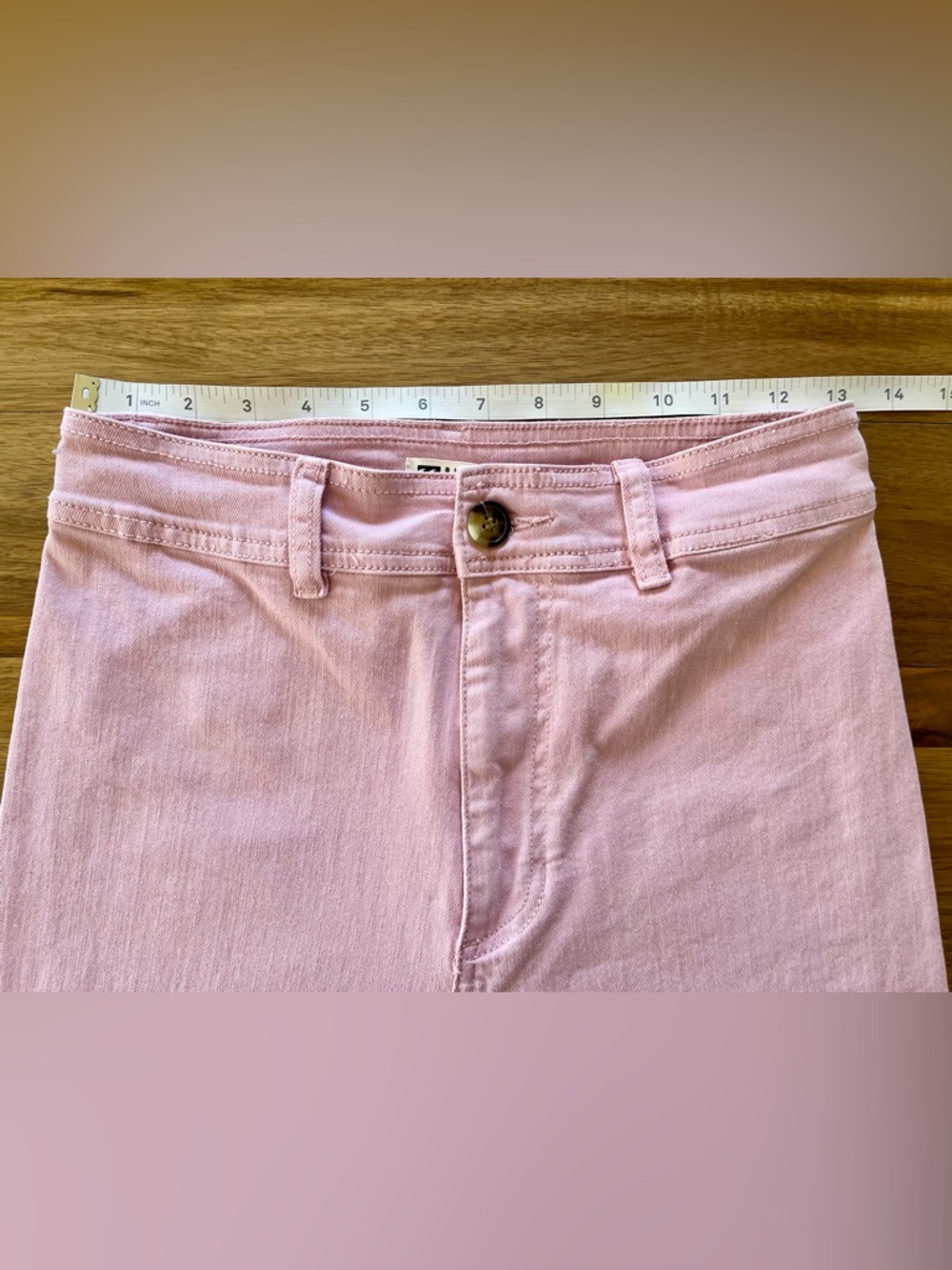 Billabong Pink Free Fall High-Waist Wide Leg Pants - Size 27 - Picture 7 of 8